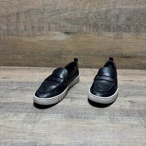 Vionic Uptown Black Leather Loafer Women's Size 7